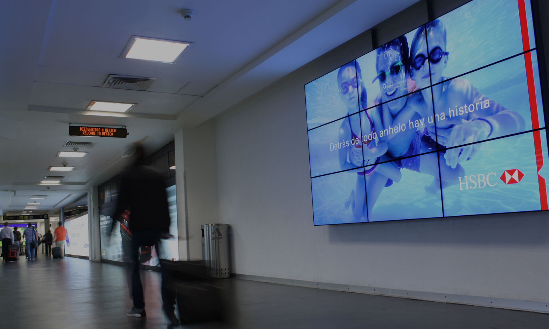 Publicidad en Aeropuertos de Mexico